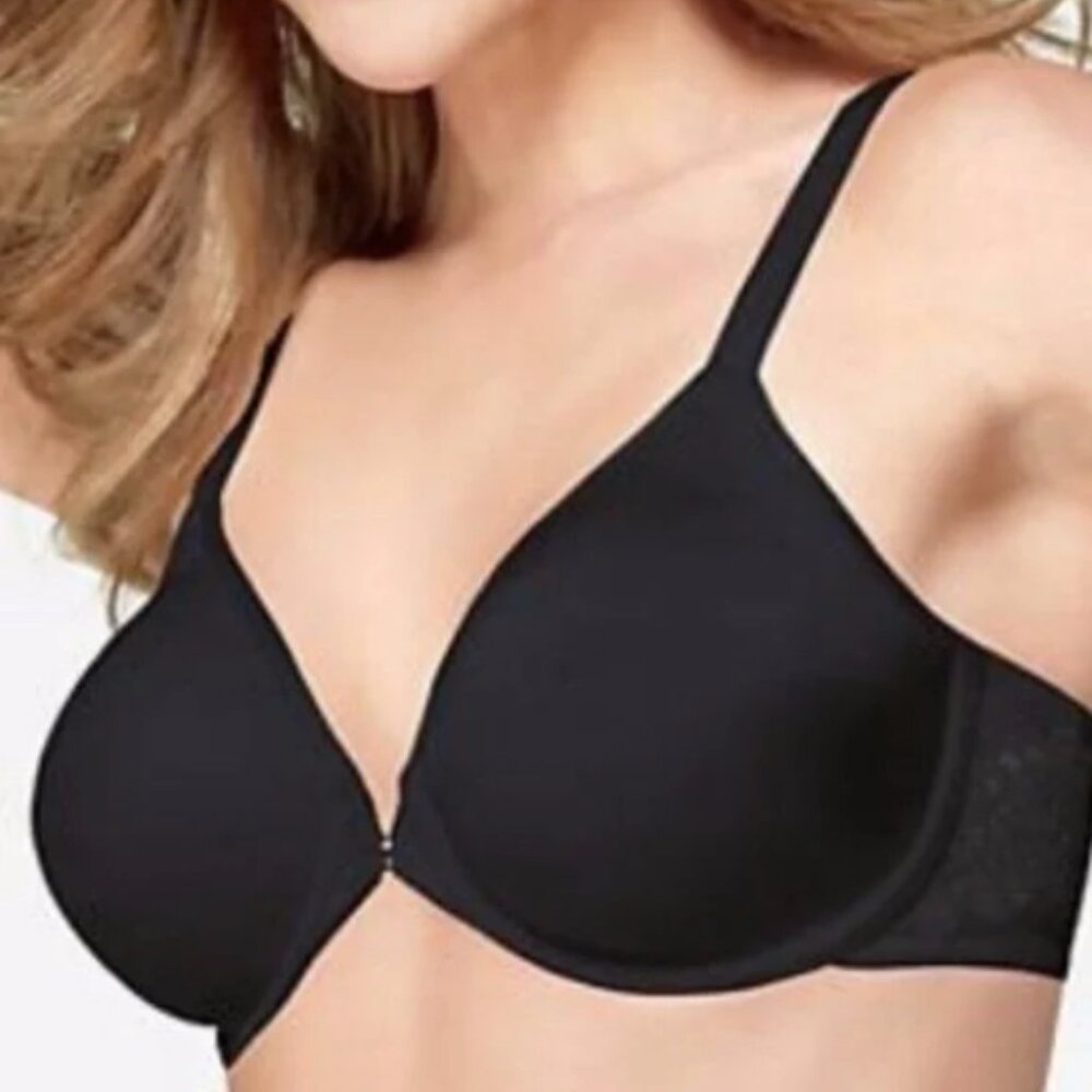 Wacoal So Sleek Full Figure Bra 36D Women Underwire Black 855137 - Picture 9 of 9